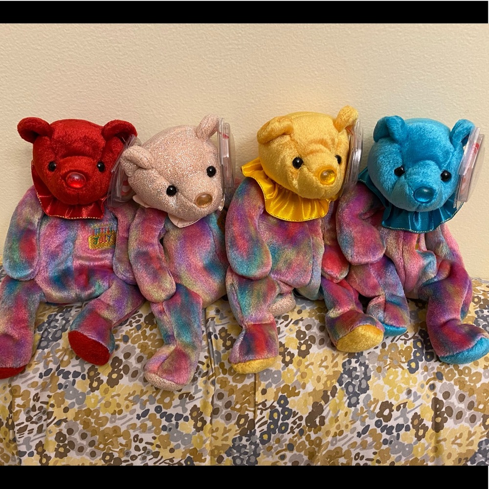 Birth Month Beanie Babies BNWT